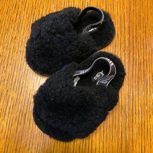 Uggs Baby Black Slides